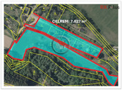 Prodej pozemku 7.027 m2 část Křenice, Velké Meziříčí, cena 2100000 CZK / objekt, nabízí 